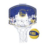 Wilson NBA Team Mini Hoop Golden State Warriors - Modré - Doplněk