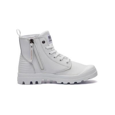 Palladium HI Z CB U White - Bílé - Tenisky