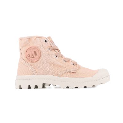 Palladium Pampa Hi Rose Stone W - Růžové - Tenisky