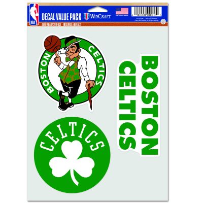 WinCraft NBA Boston Celtics Multi Use Decal - Zelené - Nálepky