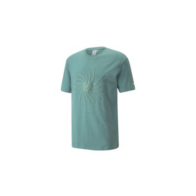 Puma Adventure Planet Graphic Men's Tee - Modré - Triko