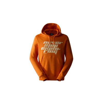 The North Face U Graphic Hoodie - Oranžové - Mikina