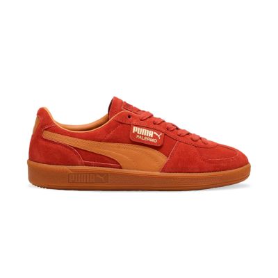 Puma Palermo Mars Red Caramel Latte Gum - Červené - Tenisky