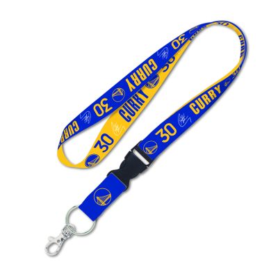 WinCraft NBA Stephen Curry Golden State Warriors Lanyard - Modré - Klíčenka
