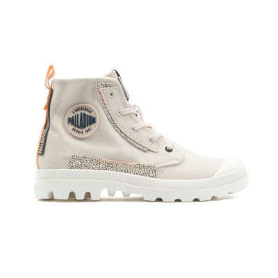 Palladium Pampa Underlayer Sand - Hnědé - Tenisky