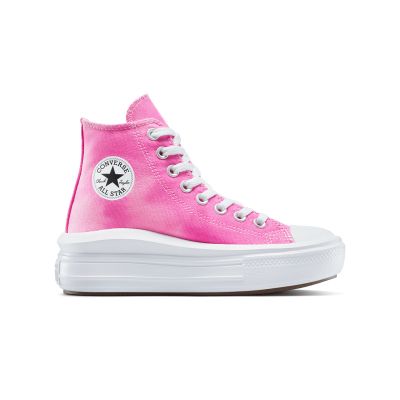 Converse Chuck Taylor All Star Move Platform Color Splash - Růžové - Tenisky