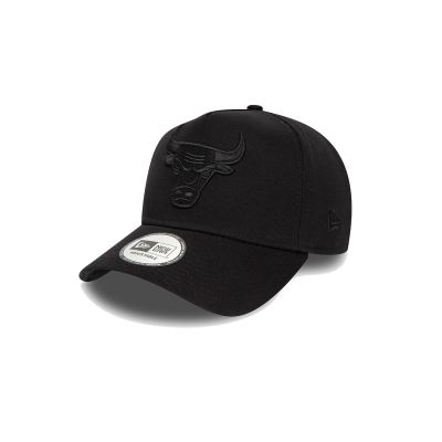 New Era Chicago Bulls NBA Seasonal Black E-Frame Trucker Cap - Černé - Čepice