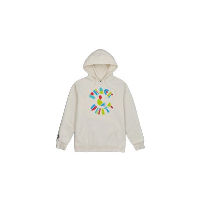 Converse Peace & Unity Recycled Pullover - Bílé - Triko