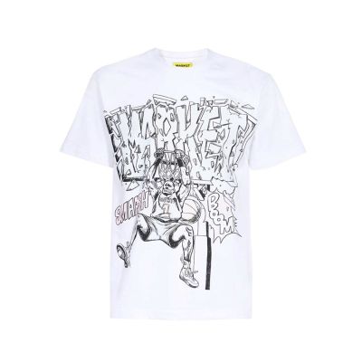 Market Backboard Breaker UV Tee - Bílé - Triko