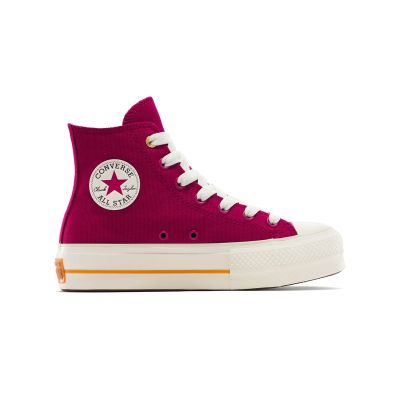 Converse Chuck Taylor All Star Lift Platform Color Pop 3.5 - Červené - Tenisky