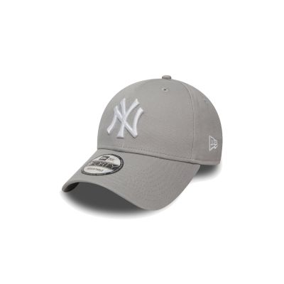 New Era Yankees Essential Grey 9FORTY Cap - Šedé - Čepice