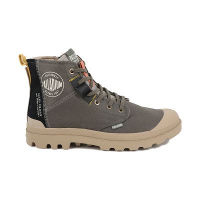 Palladium Pampa HI Layer ZIP Major Brown - Hnědé - Tenisky Palladium Pampa HI Layer ZIP Major Brown - Hnědé - Tenisky