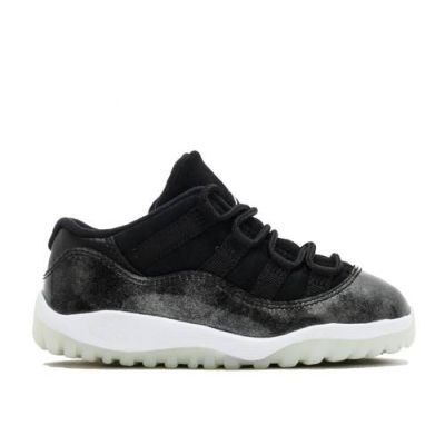 Air Jordan 11 Retro Low "Barons" (TD) - Černé - Tenisky