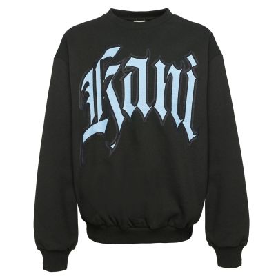 Karl Kani Inside Out Crewneck Dark Grey/ Light Blue - Šedé - Mikina