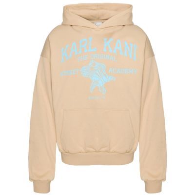 Karl Kani Street Academy OS Hoodie Sand - Bílé - Mikina
