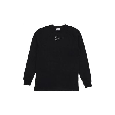 Karl Kani Small Signature Long-Sleevee Tee Black - Černé - Triko