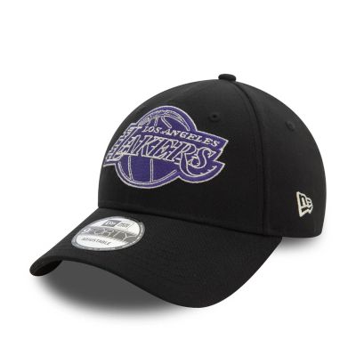 New Era 940 NBA Metallic 9forty LA Lakers - Černé - Kšiltovka