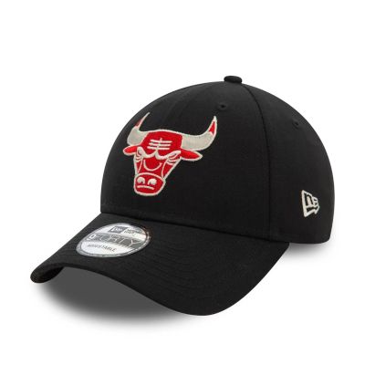 New Era 940 NBA Metallic 9forty Chicago Bulls - Černé - Kšiltovka