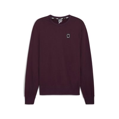 Puma Pivot Basketball Crewneck Midnight Plum - Fialové - Mikina