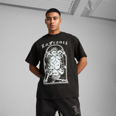 Puma x LaMelo Ball Lafrance Written in Chrome Logo Tee Black - Černé - Triko