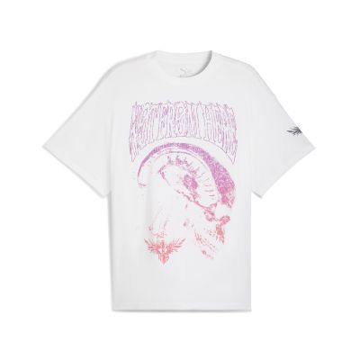 Puma LaMelo Ball World Tour-nament Tee - Bílé - Triko