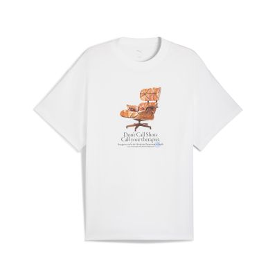 Puma Hooptopia Hooptopian Health Tee - Bílé - Triko