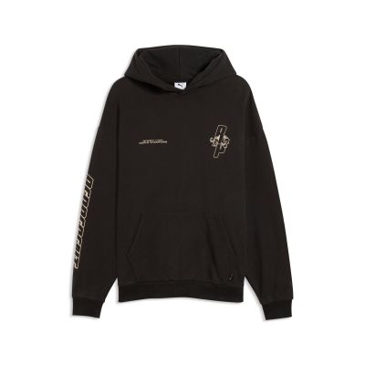 Puma X Represent Hoodie - Černé - Mikina Puma X Represent Hoodie - Černé - Mikina