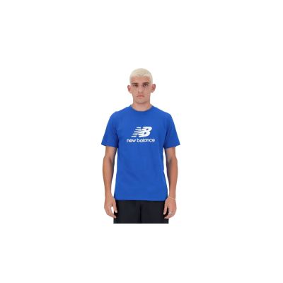 New Balance Sport Essentials Logo T-Shirt - Modré - Triko New Balance Sport Essentials Logo T-Shirt - Modré - Triko