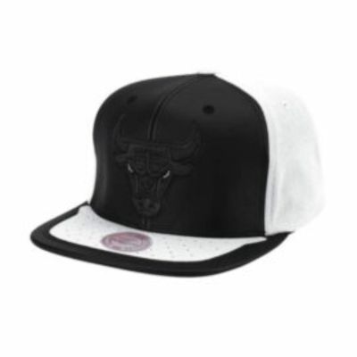 Mitchell & Ness NBA Day One Snapback Bulls White/Black - Bílé - Kšiltovka