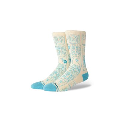 Stance Tested Everywhere Crew 5,5-8-(M) - Hnědé - Ponožky