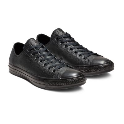 Converse Chuck Taylor All Star Mono Leather Black - Černé - Tenisky
