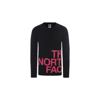 The North Face M Ss Graphic Flow 1  - Černé - Triko