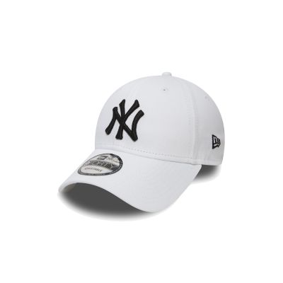 New Era Yankees Essential White 9FORTY Cap - Bílé - Čepice