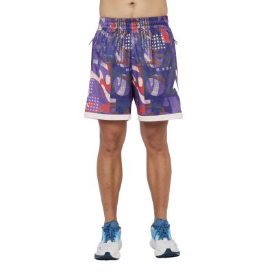 Anta KAI Basketball Shorts - Fialové - Kraťasy