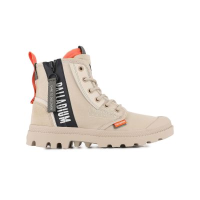 Palladium Pampa HI Dare Zip 5 - Hnědé - Tenisky
