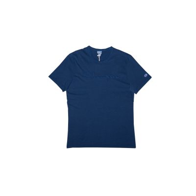 Champion Crewneck T-Shirt - Modré - Triko