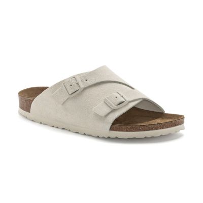 Birkenstock Zürich Suede Leather Narrow Fit Grey - Šedé - Sandály Birkenstock Zürich Suede Leather Narrow Fit Grey - Šedé - Sandály