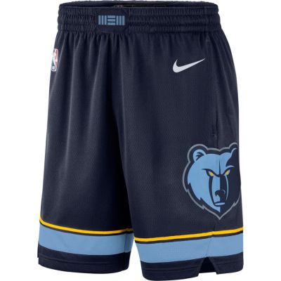 Nike NBA Dri-FIT Memphis Grizzlies Icon Edition Swingman Shorts - Modré - Kraťasy