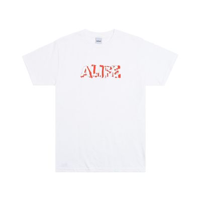 Alife Drip Tee White - Bílé - Triko Alife Drip Tee White - Bílé - Triko
