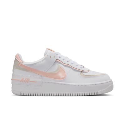 Nike Air Force 1 Shadow "Washed Coral" Wmns - Bílé - Tenisky