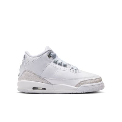 Air Jordan 3 Retro "Pure Money" (GS) - Bílé - Tenisky