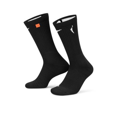 Nike WNBA Elite Basketball Crew Socks Black - Černé - Ponožky