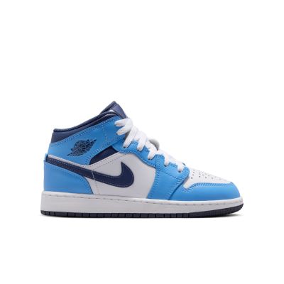 Air Jordan 1 Mid "University Blue Midnight Navy" (GS) - Modré - Tenisky Air Jordan 1 Mid "University Blue Midnight Navy" (GS) - Modré - Tenisky