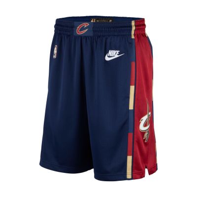 Nike Dri-FIT NBA Cleveland Cavaliers Swingman 2025/26 Hardwood Classics Shorts College Navy - Modré - Dres