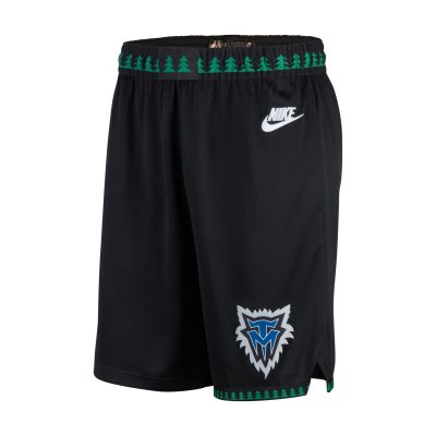 Nike Dri-FIT NBA Minnesota Timberwolves Swingman 2025/26 Hardwood Classics Shorts - Černé - Kraťasy