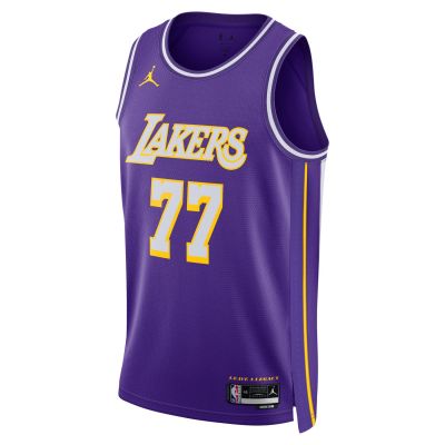Jordan Dri-FIT NBA Luka Doncic Los Angeles Lakers 2025/26 Statement Edition Swingman Jersey - Fialové - Dres