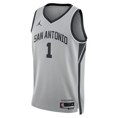 Jordan Dri-FIT NBA San Antonio Spurs 2025/26 Statement Edition Swingman Jersey - Šedé - Dres
