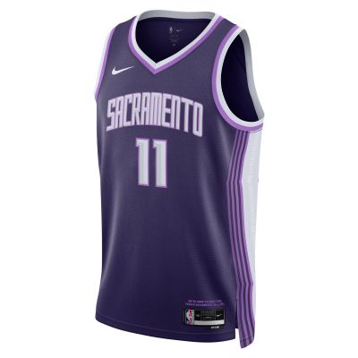Nike Dri-FIT Sacramento Kings Domantas Sabonis Swingman Jersey - Fialové - Dres