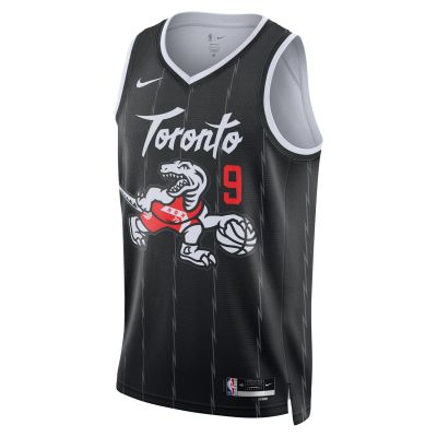 Nike Dri-FIT NBA RJ Barrett Toronto Raptors City Edition Swingman Jersey - Černé - Dres