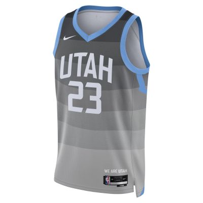 Nike Dri-FIT Utah Jazz Lauri Markkanen Swingman Jersey - Černé - Dres